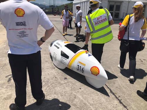 Shell Girton Car Pit Shell Girton Car Pit